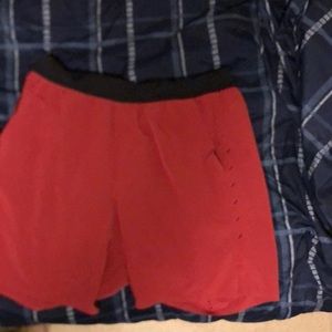 Ten thousand interval short large - brick red